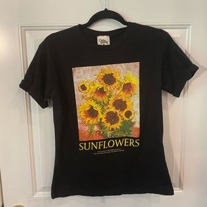 Black Womens Graphic Tee